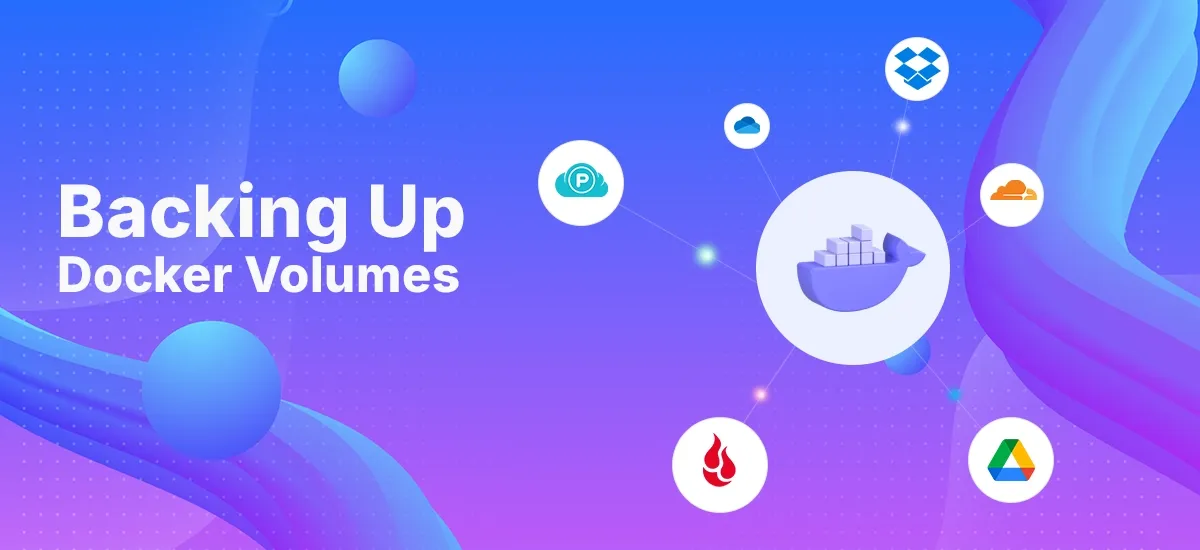Title card reading How to Back Up Docker Volumes the right way, with a stat that Docker is the number one developer tool at 71 percent adoption in 2025