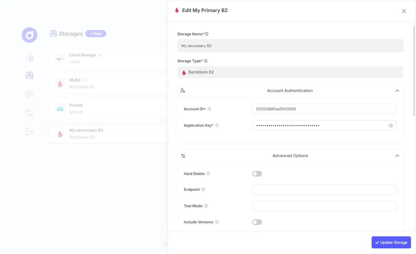connect your storage to Pluton